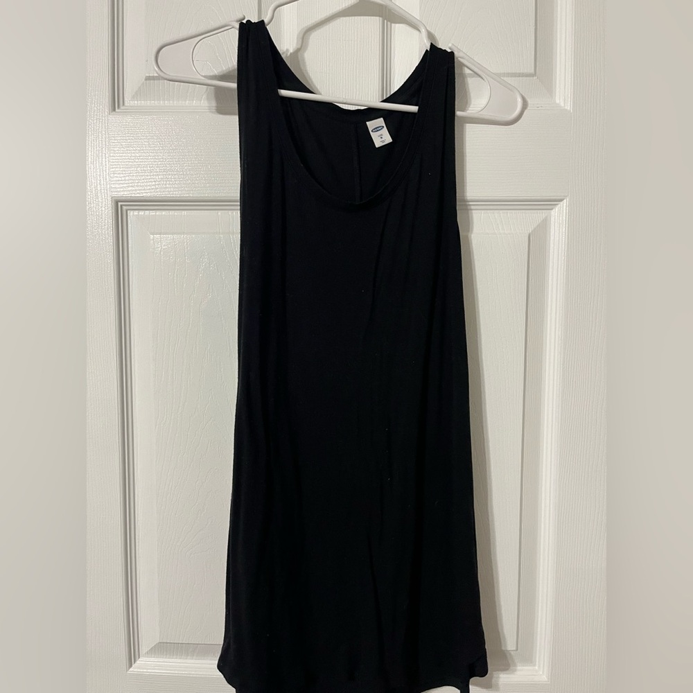 Old Navy Black Tank Top Classic Flowy Style
